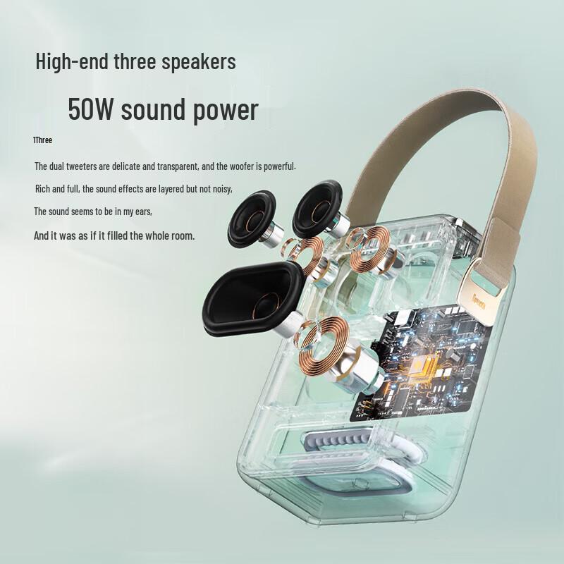 Divoom S-SongBird Portable Karaoke Bluetooth Speaker System