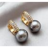 Xiaoxiangfeng Earrings Women'S Summer 20 Tide Pearl Sterling Silver Stud Earrings Temperament Earrings Ear Buckles Advanced Sense