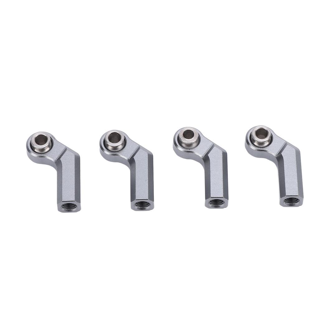 4PCS Metal Ball Joint Alloy 7.0mm Diameter M4 Thread High Accuracy RC Car Bend Ball Joint Ti Color