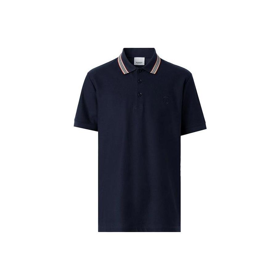 Burberry embroidered Tb polo shirt 80562221