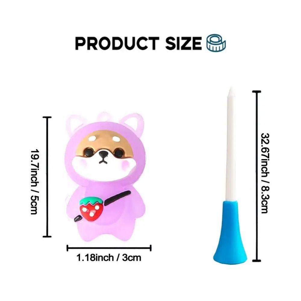 Мультяшный Ти для гольфа 8,3 см Необычная форма Ти для гольфа Резиновые Ти для гольфа Практика Дропшиппинг