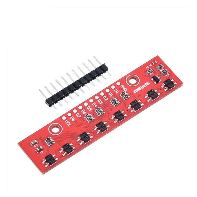 ИК-датчик слежения 8-канальный модуль следования по линии и контуру для Arduino DIY