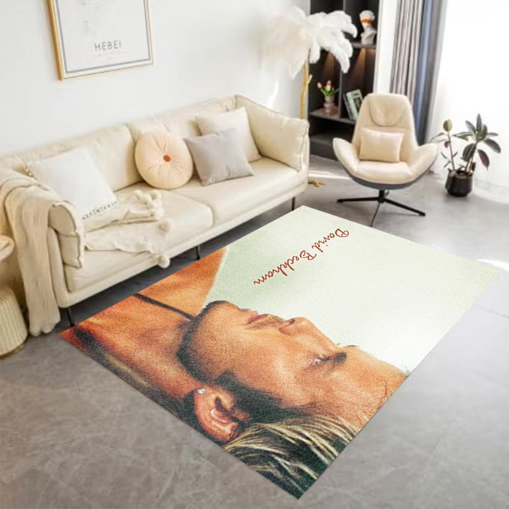 David Beckham's Braids Area Rug Perfect for Outdoor Kitchen Playrooms Game Room Anti-slip Rug Office home decor Perfect Birthday/Christmas Gift Idea