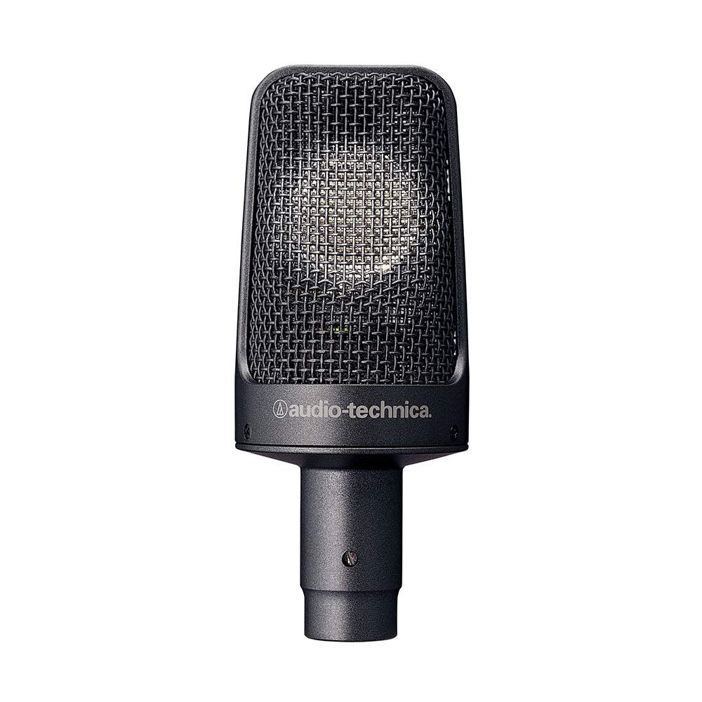Audio-Technica AE3000 Cardioid Condenser Instrument Microphone, Artist Elite Series, High-SPL, XLR