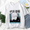 Gojo Satoru Print Graphic T Shirts Unisex Harajuku Fashion Casual Short Sleeve Tee Japanese Anime Jujutsu Kaisen Woman T-Shirt