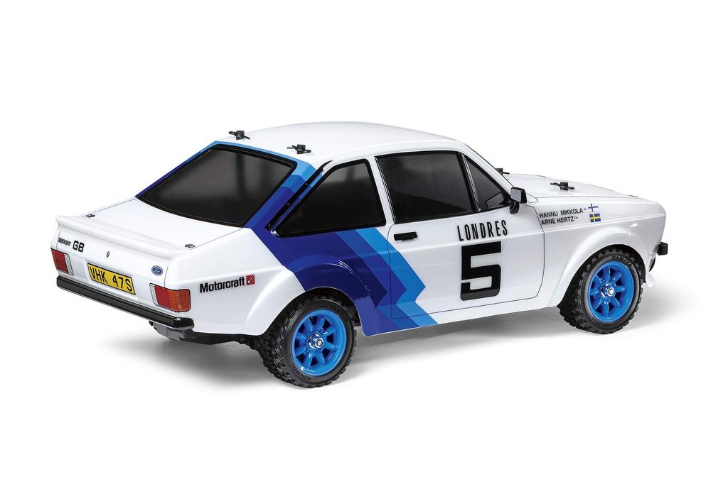Tamiya 110 электрических радиоуправляемых машин серии № 687 Ford Escort Mk.II Rally (Шасси MF-01X) 58687