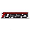Car Styling New Design Colorful Turbo Logo 3D Metal Zinc Alloy Universal Fender Emblem Rear Trunk Badge Sticker Decal
