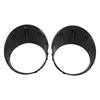 Artudatech Front Bumper Fog Light Lamp Cover Bezel For Mini Cooper R55 R56 R57 R58 R59