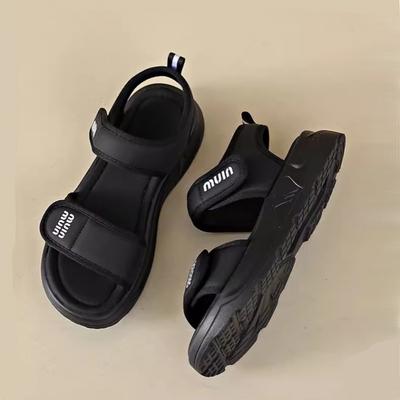 Спортивные сандалии женские 2025 новые летние носить сандалии на платформе женские с юбками пляжная обувь сандалии на мягкой подошве