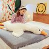 Large White Goose Plush Sleeping Pillow Toy