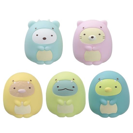 JoyPalette Sumikko Gurashi Finger Puppet Mascot Tokage and Mother