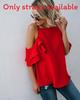 Minimalist Solid Color Off Shoulder Tank Top For Office And Casual Wear