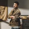 Сверхпрочная куртка в стиле ретро для работы, мужская, модный бренд, свободного кроя, прочная, для охоты, повседневная, мужской топ