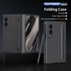 Для Samsung Galaxy Z Fold 8 Широкий Бизнес-Защитный Чехол, с Отделением для Стилуса, Защитой Центрального Шарнира и Закаленным Стеклом