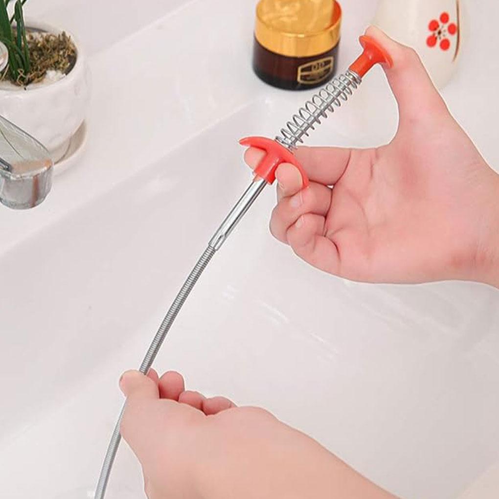 Durable And Long-lasting Sewer Dredging Tool For Effective Cleaning Water Sink Cleaner Spring