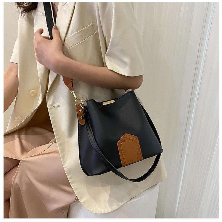 IELGY Женская модная портативная сумка через плечо с широким плечевым ремнем на одно плечо