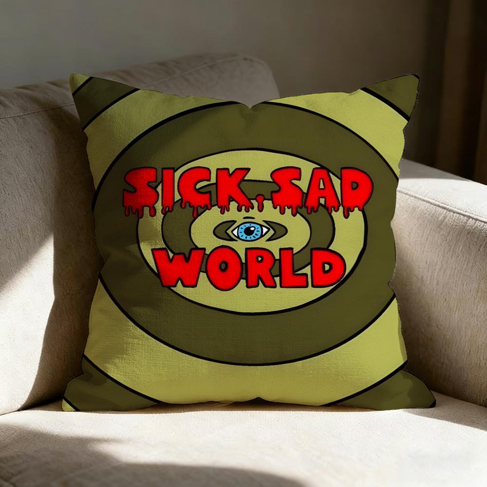 D-Daria Anime Cute Pillow Case Pillowcase, Double-Sided Printed, Sofa Cushion, Bedroom Headboard Pillow