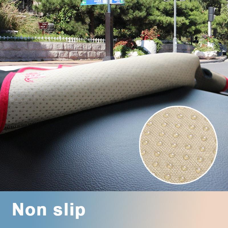 Для Jeep Compass MP M6 2017 2018, коврики для приборной панели автомобиля, избегайте легких накладок, анти-УФ-защитные коврики, аксессуары для защиты