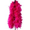 DIY Beautiful Rose Fluffy Boa Natural Turkey Feather boa 2 Meters Carnival Stage Clothinng Sewing Accessory 200 grams Customized