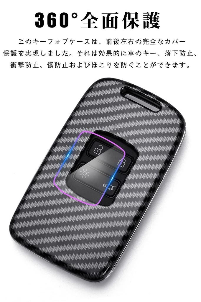 LETINGFAR Чехол для ключа для Renault, Чехол для смарт-ключа, Крышка для ключа, Пластик ABS, Держатель для ключей