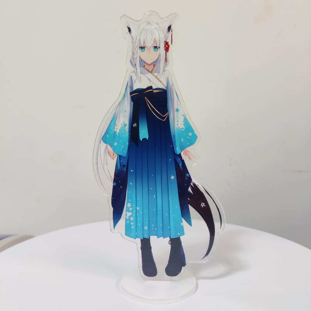 Hololive аниме персонаж новая модель двусторонняя акриловая подставка высокого разрешения модель милый декор стола подарок на день рождения, Рождество, хит продаж