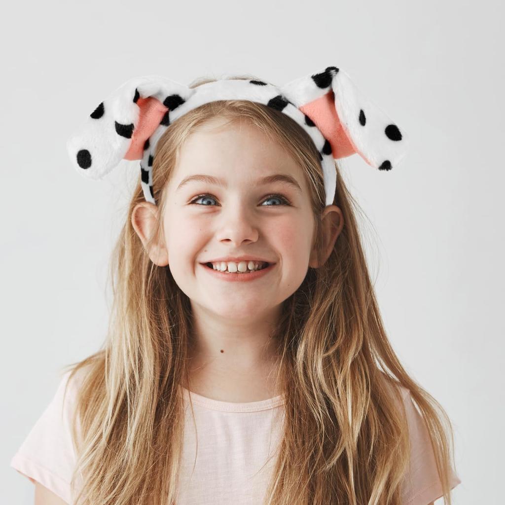 CIMAXIC Dog Headband Puppy Ears Lightweight Fluffy x Dog Cosplay Accessories for and Halloween Set, Headband, Material, 9.84 6.10 Inches, Birthdays,