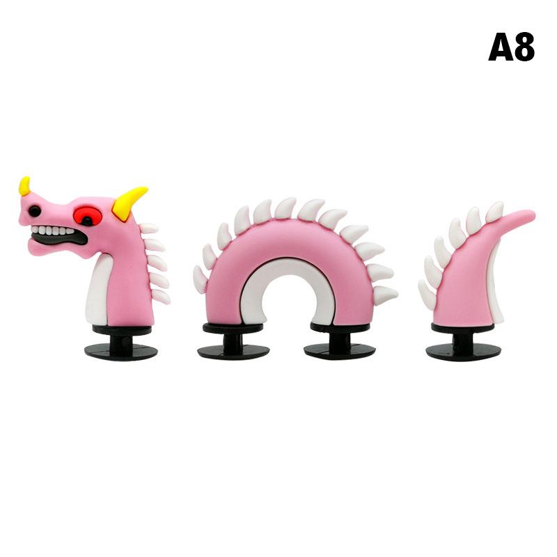 1 компл. пародия, китайский дракон, пряжка для обуви, аксессуары для обуви «сделай сам», декор, подарок