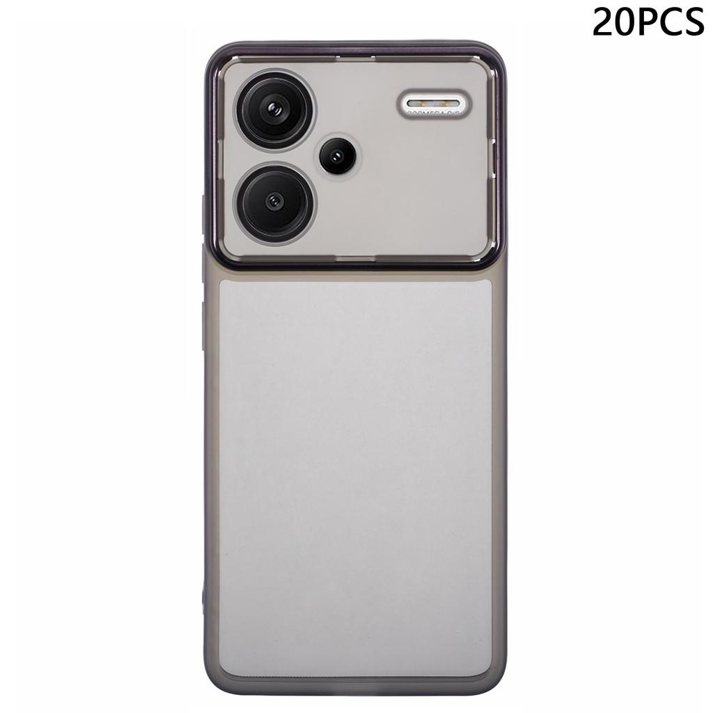 Bulk Purchasing 20Pcs For Xiaomi Redmi Note 13 Pro+ 5G Case Electroplated Camera Frame TPU Phone Cover Precise Cutouts
