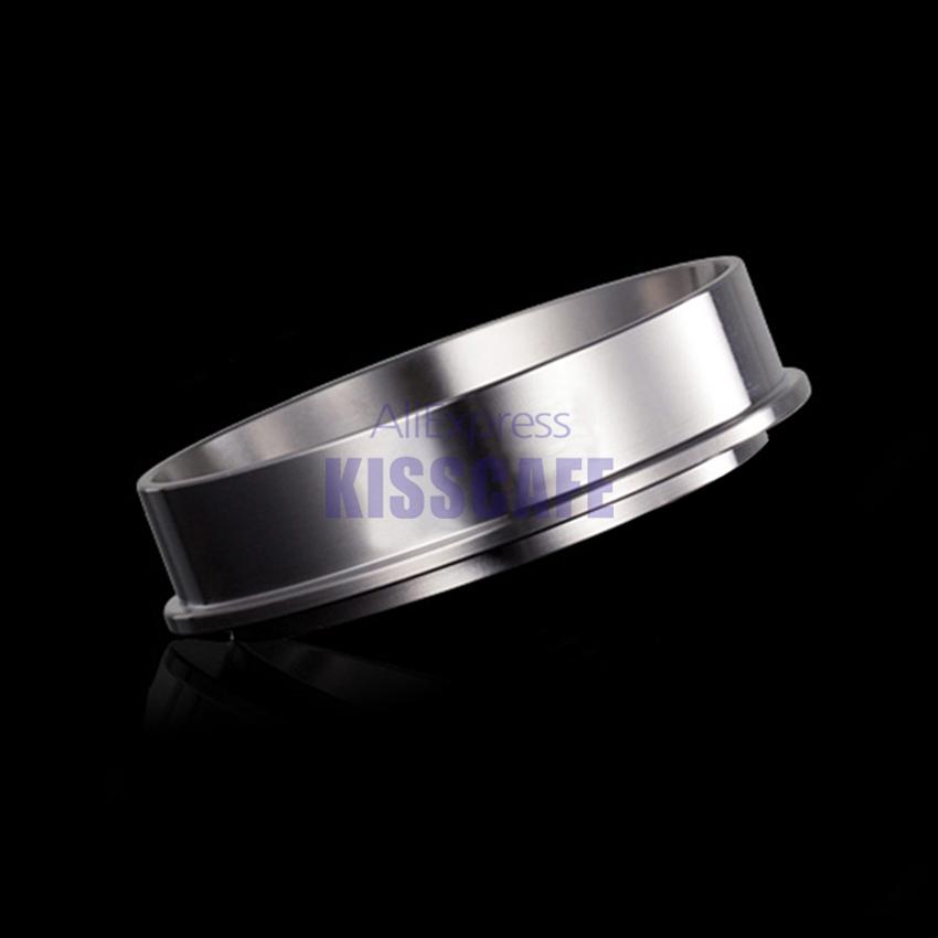 57MM 57.5MM Coffee Dosing Ring 304 Stainless Steel For Lelit Funnel Portafilter Coffee Accessories Espresso Barista Tools