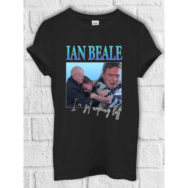 "I've Got Nothing Left" Ian Beale T-Shirt Hoodie Sweatshirt,Unisex Baggy Boyfriend Fit Retro TV Graphic Top (UK Sizing)Oversized/boyfriend cut with