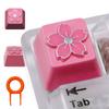 Bailante Bailande Keycap Custom Game Keycap Switch Mechanical Keyboard Keycap Metal Keycap Cherry Blossom Cute Personality Совместимость с большинством