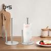 Vertical Tissue Holder Paper Towel Stand with Anti-Slip Weighted Base Kitchen Countertop Freestanding Paper Towel Rack