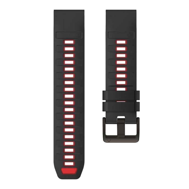 Силиконовый ремешок Quickfit 22 мм 26 мм для Garmin Fenix 9 47 мм 51 мм Водонепроницаемый износостойкий ремешок для активного отдыха для Garmin Enduro 3 2 1