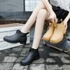 Fashion Summer New Women's Fashion Slip-on Sleeve Waterproof Outdoor Leisure All-match Non-slip Womens Rain Boots Water Shoes Size 36-41