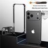Стильный металлический чехол-рамка для Apple iPhone 17: Легкое алюминиевое кольцо для объектива с теплоотводом для iPhone 16 и 15