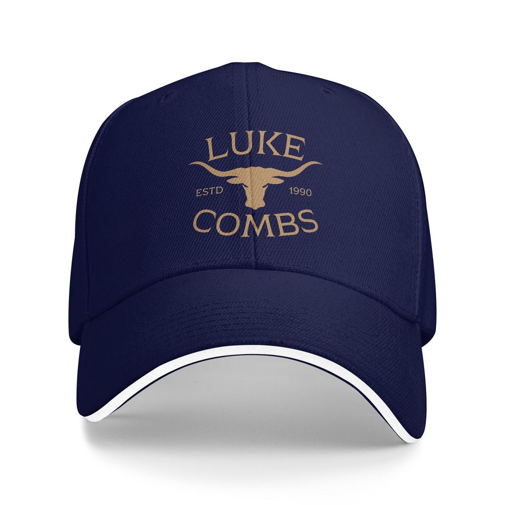 LLukes Combss Country Music Casual Baseball Cap Outdoor Sports Trucker Hat Summer SunProof Women Unisex Fashion Snapback Cap