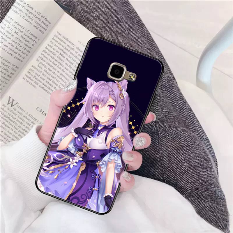 YNDFCNB Genshin Impact Phone Case for Samsung A6 A8 Plus A7 A9 A20 A20S A30 A30S A40 A50 A70