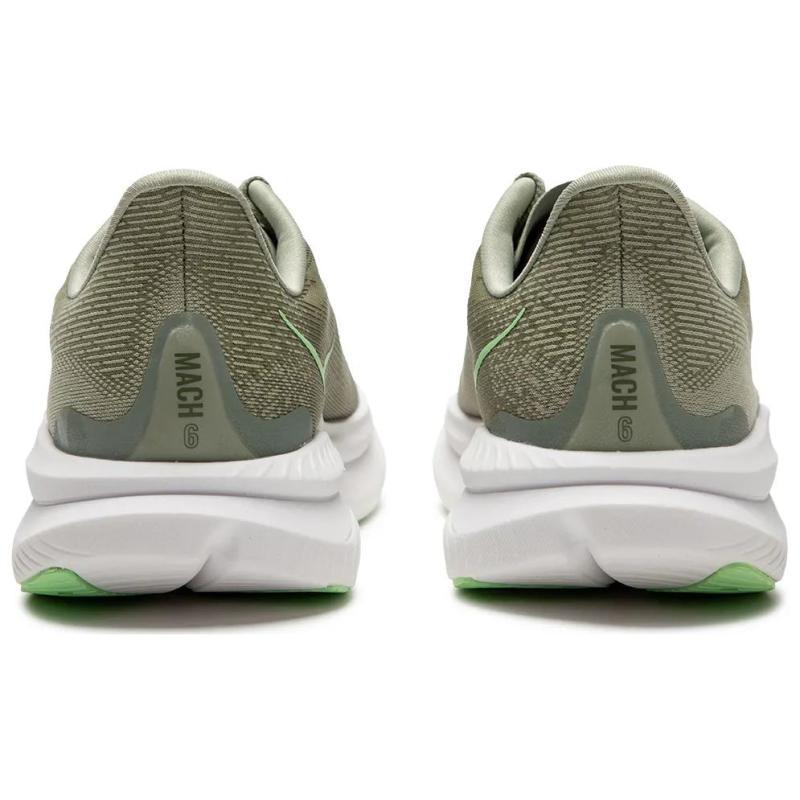 HOKA One One MACH 6 Устойчивые к истиранию Низкие Тренировочные Беговые Кроссовки Мужские Циановые Кроссовки 1147790-FRT