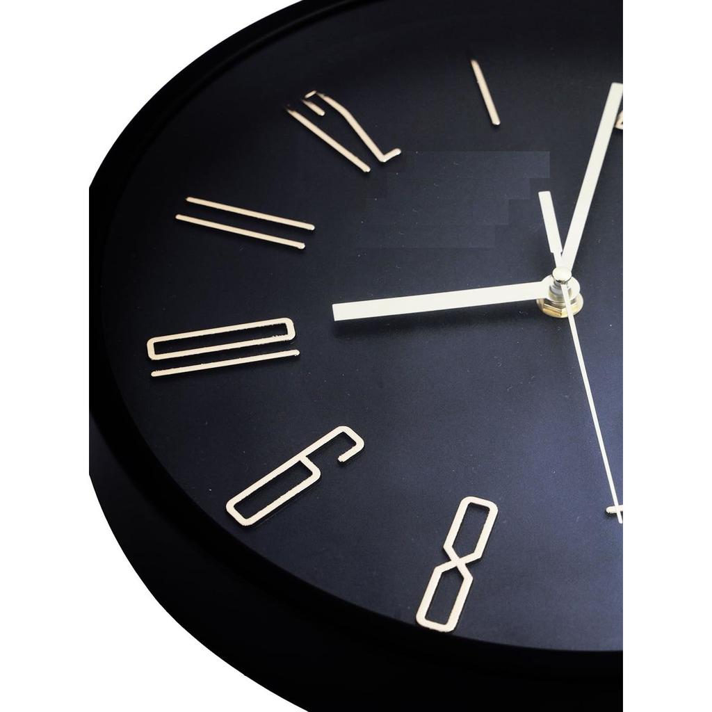 Luxury Finish Modern Wall Clock with Silent Non-Ticking Quartz Sweep Movement – 1pc|12 Inch|Decorative Analog Clock for Home,