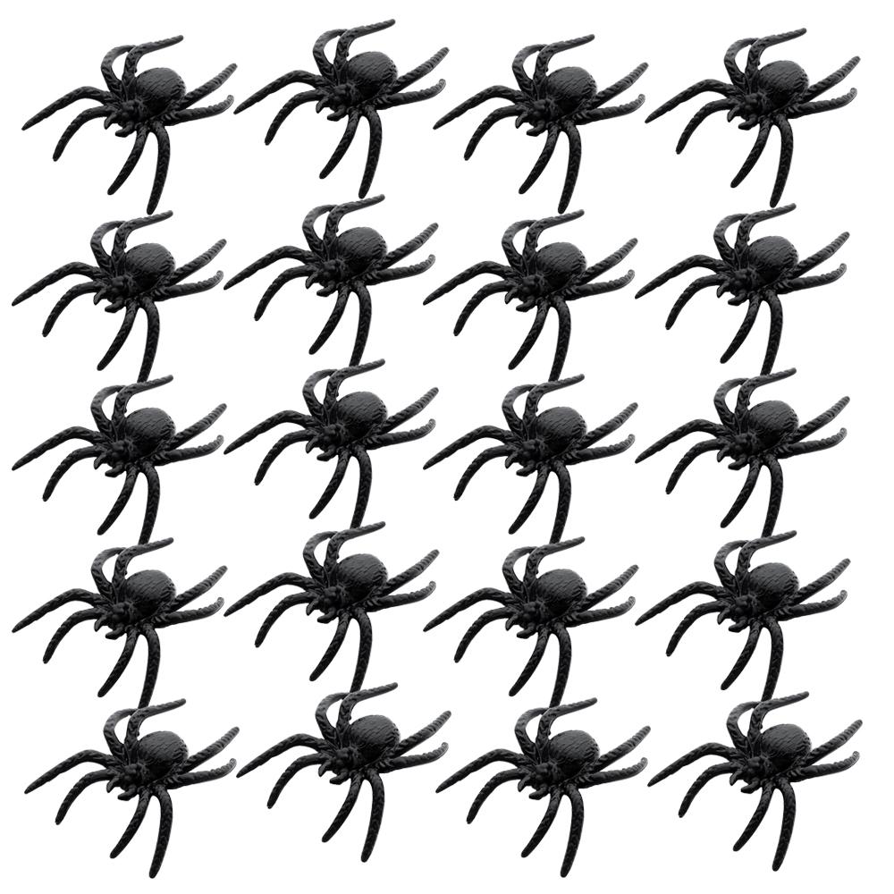Новинка Игрушка Паутина Пластиковый Искусственный Паук Реквизит для Дома с Привидениями Игрушки для Розыгрышей Декоративные Пауки