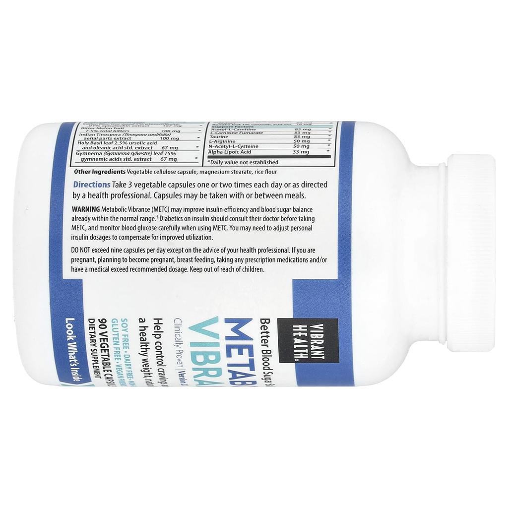 Metabolic Vibrance™, Version 2.1, 90 Veggie Capsules