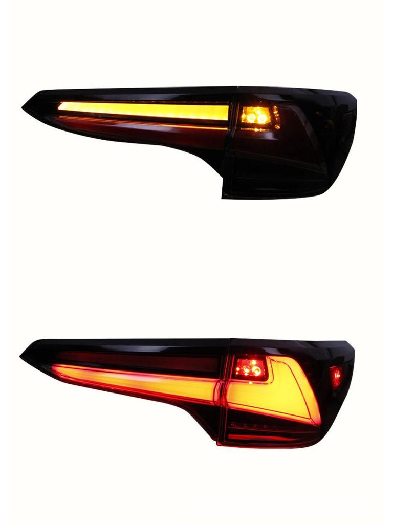 Toyota Fortuner 2019 LED Taillight Assembly with Sequential Turn Signal and Daytime Running Light