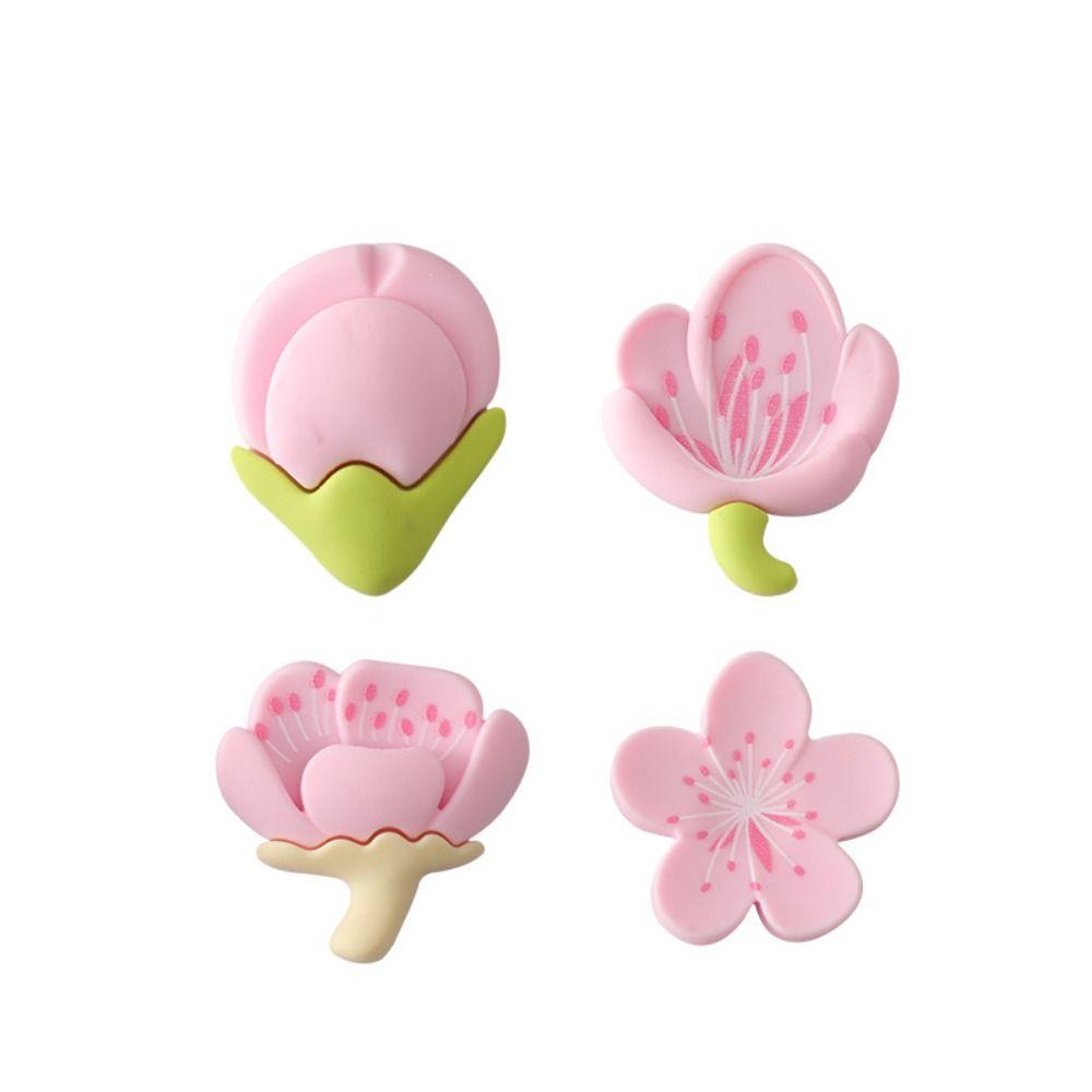 Blossom Shaped Cute Magnetic Creative Note Holder Message Sticker Board Stickers Fridge Magnets