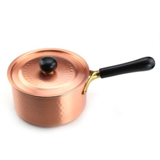 Горшок молоток Shinko Metal One Handed Copper 18 см совместимый с IH, антикварный, IH-101