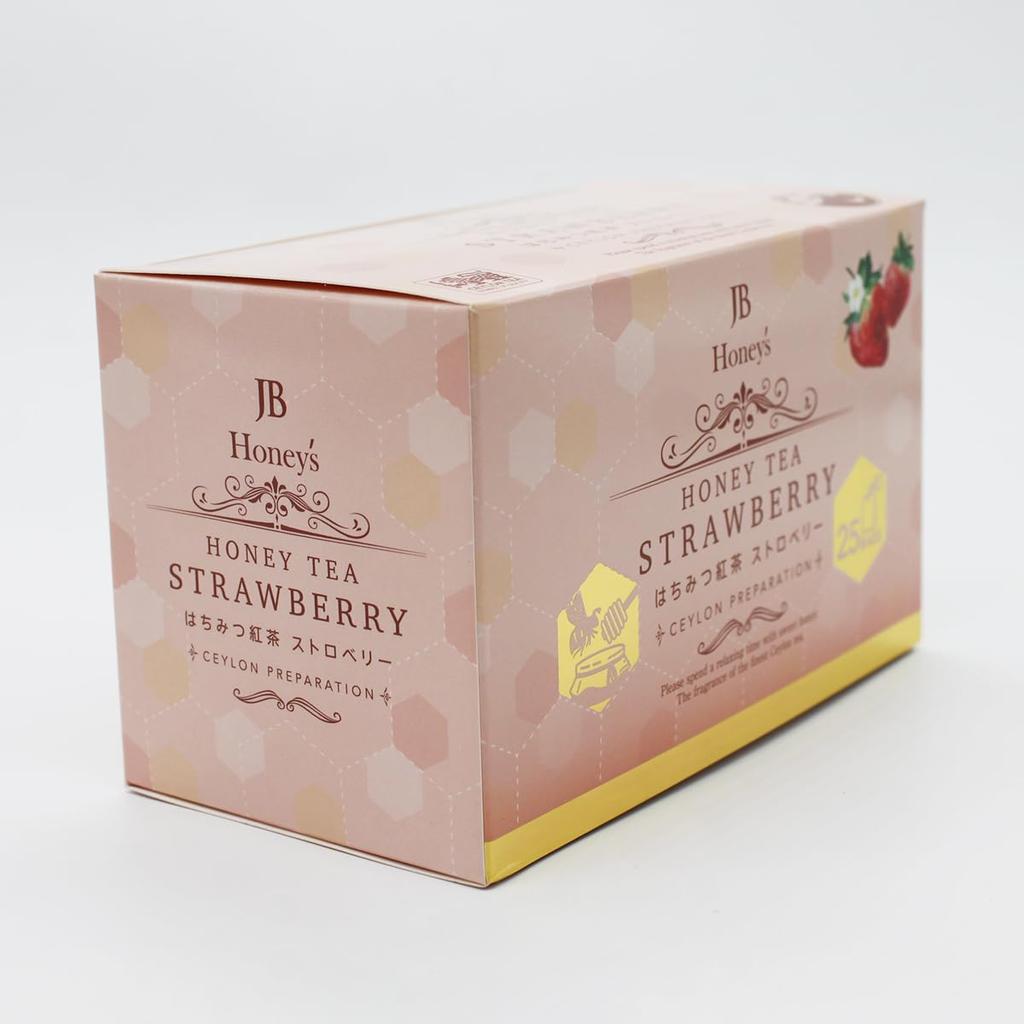 Ceylon Family Honey Black Tea Strawberry 25P X 2 Boxes