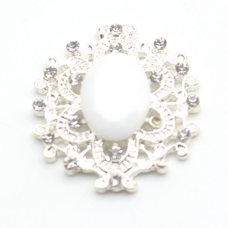 Подарочная коробка своими руками: Маленькая сплавная кнопка-застежка 25x26 мм, плоское дно, стразы и акриловые стразы, аксессуары для кнопок