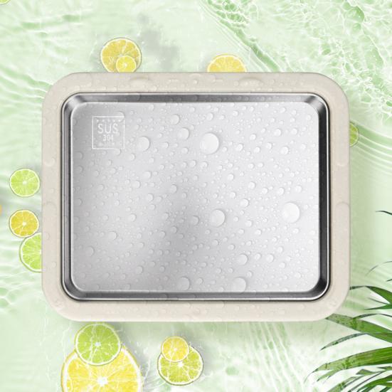 Stainless Steel Ice Cream Roll Maker DIY Freezing Yogurt & Sorbet Machine Non-Electric Home Dessert Maker