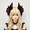 Halloween Dark Siren Demon Ear Headband Cosplay Accessory Kraken Mermaid Fish Fin Plush Costume Headpiece Anime Convention