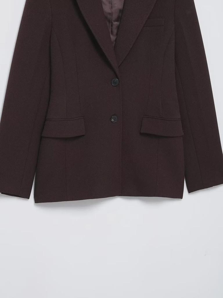 Женский костюм для поездок на работу: Новый комплект из куртки Temperament и брюк с высокой талией 2118797