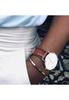 Год импорта Daniel Wellington DW Watch Classic St Mawes 40 мм Watch Brand Стильный Популярный Бизнес Кожаный Подарок Boyfriend [Официальный магазин/2